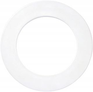 Мишени, кабинеты, защита, стойки, Защитное кольцо для мишени Nodor Dartboard Surround (белого цвета)