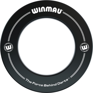 Мишени, кабинеты, защита, стойки, Защитное кольцо для мишени Winmau Dartboard Surround (черного цвета)