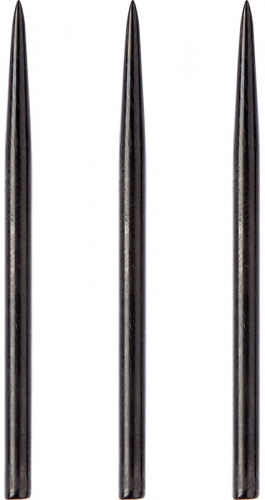 Аксессуары, Запасные стальные иглы Winmau Plain Points Long 41mm (Black)