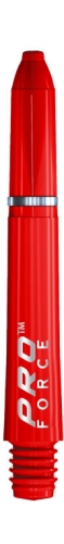 Хвостовики, Хвостовики Winmau Pro Force с колечками (Short) красного цвета